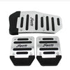 Aluminum Pedal Covers for Manual Transmission Cars
