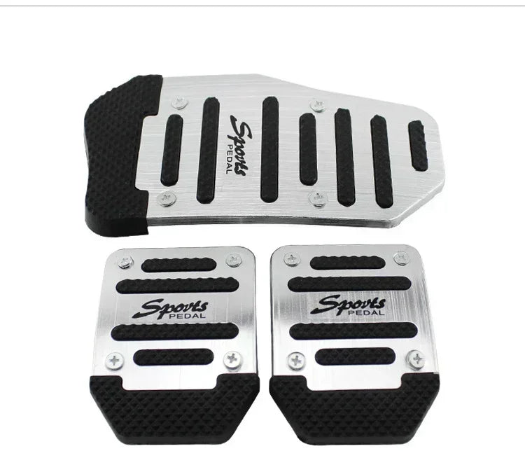 Aluminum Pedal Covers for Manual Transmission Cars
