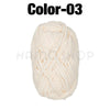 Soft Velvet Chenille Yarn for Knitting and Crochet – 2 Rolls