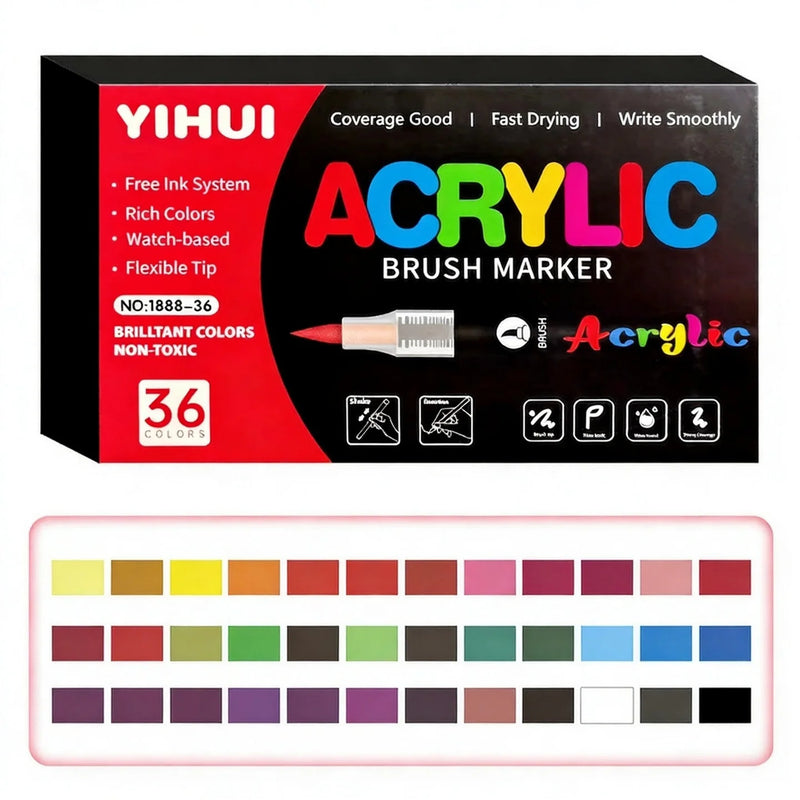Acrylfarbe-Marker-Set