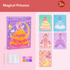 Rainbow Paper Puncture Painting Craft Kit for Kids