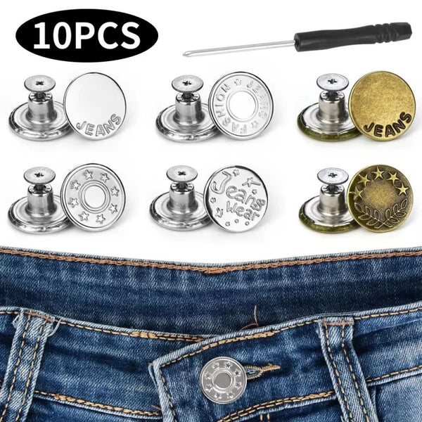 17mm Metal Snap Button Replacement Kit