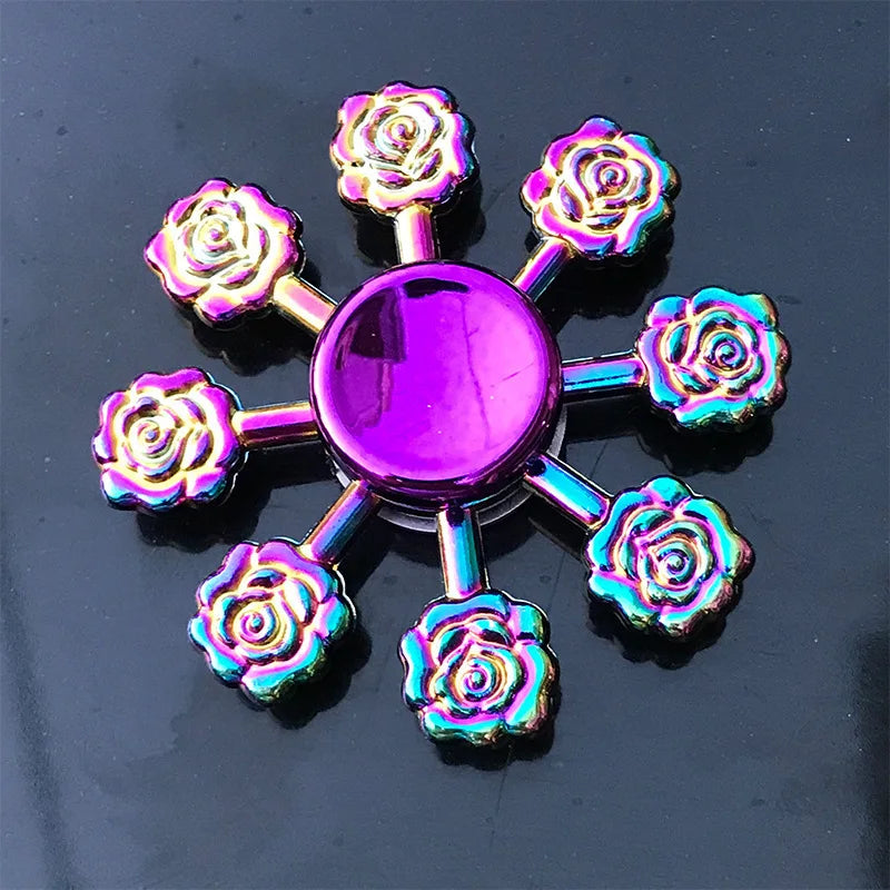 Colorful Zinc Alloy Fidget Spinner