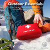 Compact First Aid Kit for Home, Travel & Outdoor Adventures