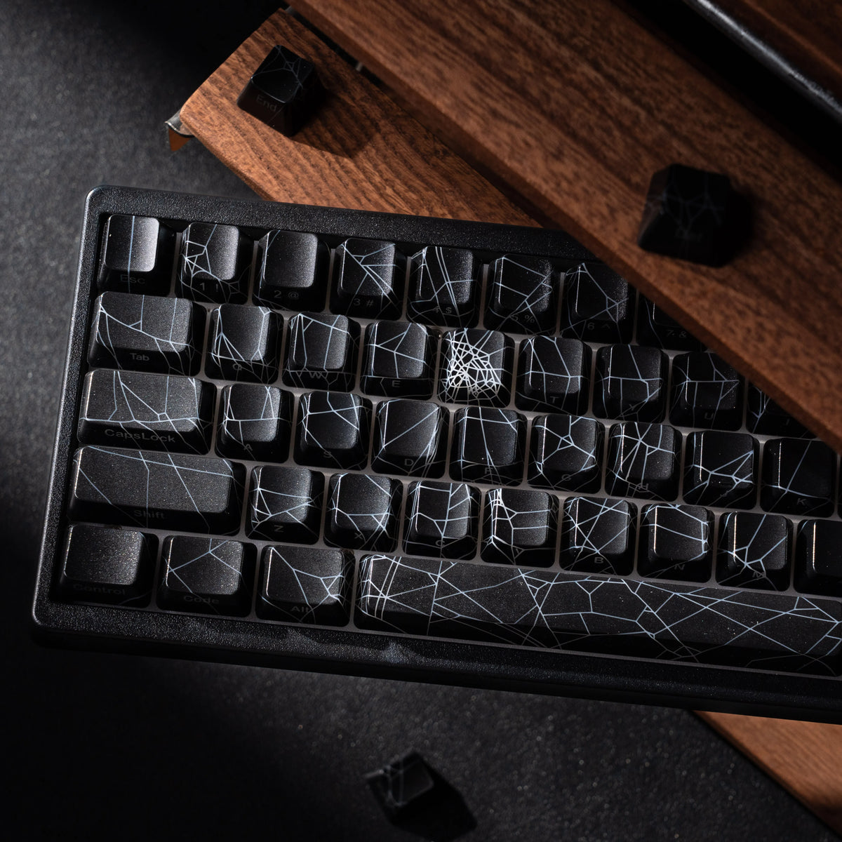 JadeStone 67-Key Wireless Mechanical Keyboard with IMD-Tech Keycaps