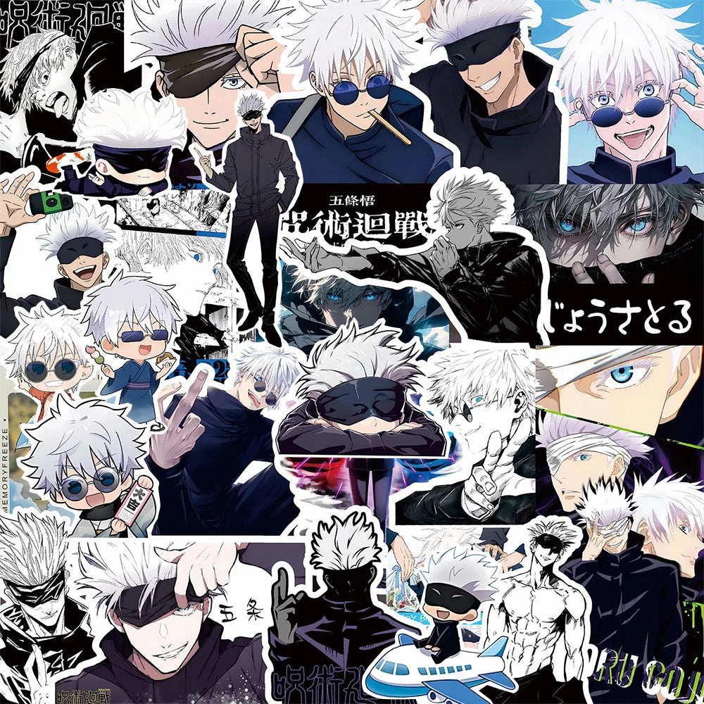 Jujutsu Kaisen Anime Decals für Laptops und Zubehör