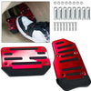 Non-Slip Aluminum Pedal Covers for Gas and Brake