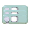 Light green child safety cabinet locks for drawers and refrigerator