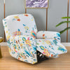 Printed Recliner Cover with Side Pocket — 4-Piece Set