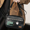 Classic PU Leather Men's Crossbody Messenger Bag