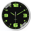 Glow-in-the-Dark Silent Wall Clock for Home Decor