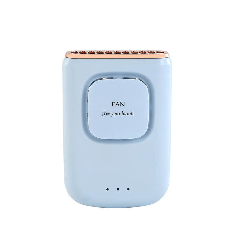 Tragbarer USB-Ladebarer Halsventilator
