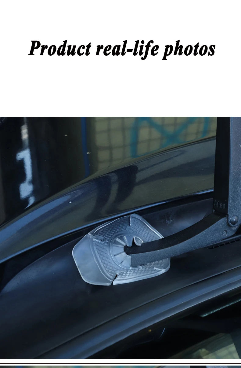Windshield Wiper Protective Cover – Silicone Dust & Debris Guard