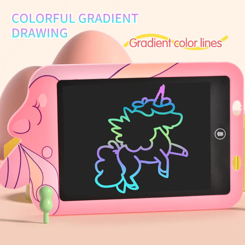 10.8-Inch Unicorn LCD Writing Tablet for Kids