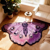 Butterfly-Shaped Plush Rug with Non-Slip Backing