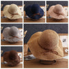Sombrero de ala ancha de paja estilo francés