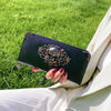 Skull Punk Style Long Wallet with RFID Protection