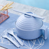 Microwave Ramen Bowl Set with Lid & Utensils