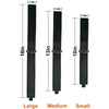 Three heavy-duty nylon cord organizer straps in large, medium, and small sizes shown side by side.