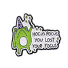 Cute Frog Enamel Pin with Sarcastic Quote