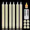 LED Flameless Taper Candles with Remote Control