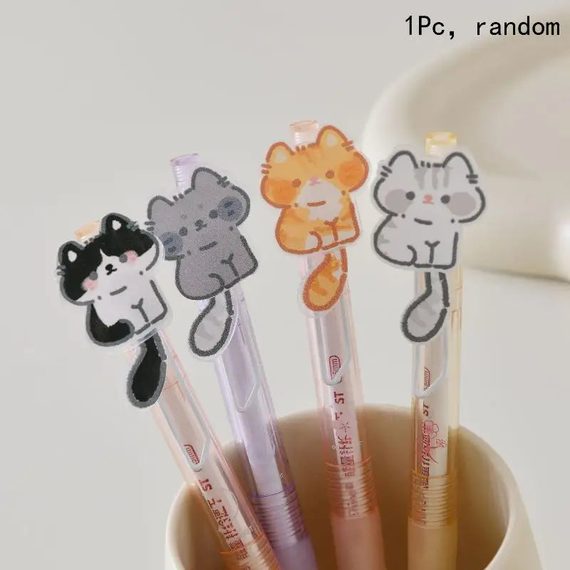 Wagging Tail Cat Gel Pen