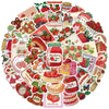 Cute Strawberry Waterproof Stickers Pack (50 Pcs)