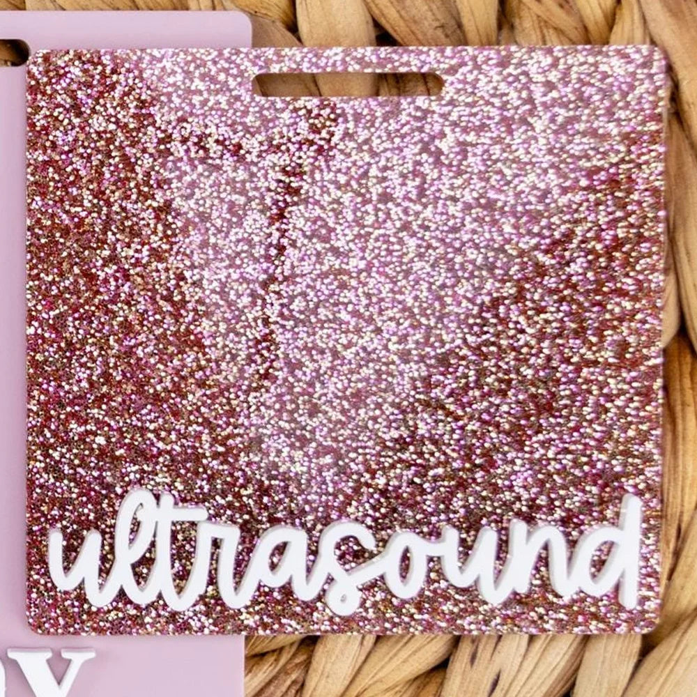 Personalized Acrylic Badge Holder with Custom Text