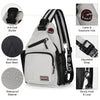 Convertible Women's Chest Bag with Earphone Hole