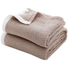 Breathable 4-Layer Cotton Muslin Blanket — Lightweight & Soft for All Seasons