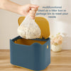 Compact Press-Seal Cat Litter Bin