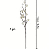 Artificial White Plum Blossom Branch for Chinese Home Décor