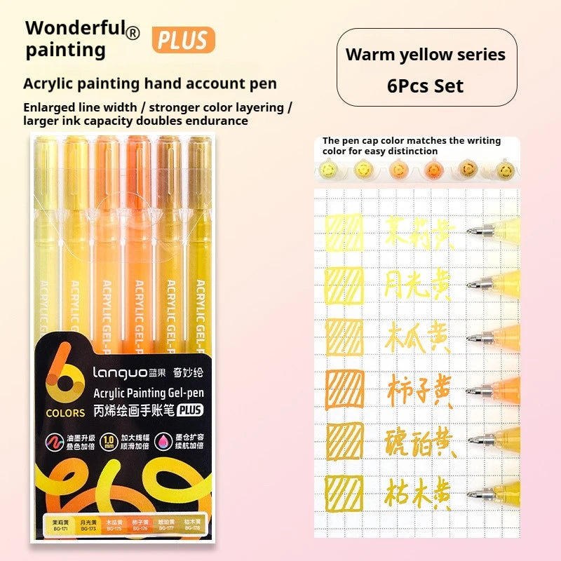 Vibrant Gel Pen Set – Smooth Writing for Art, Notes & Journaling