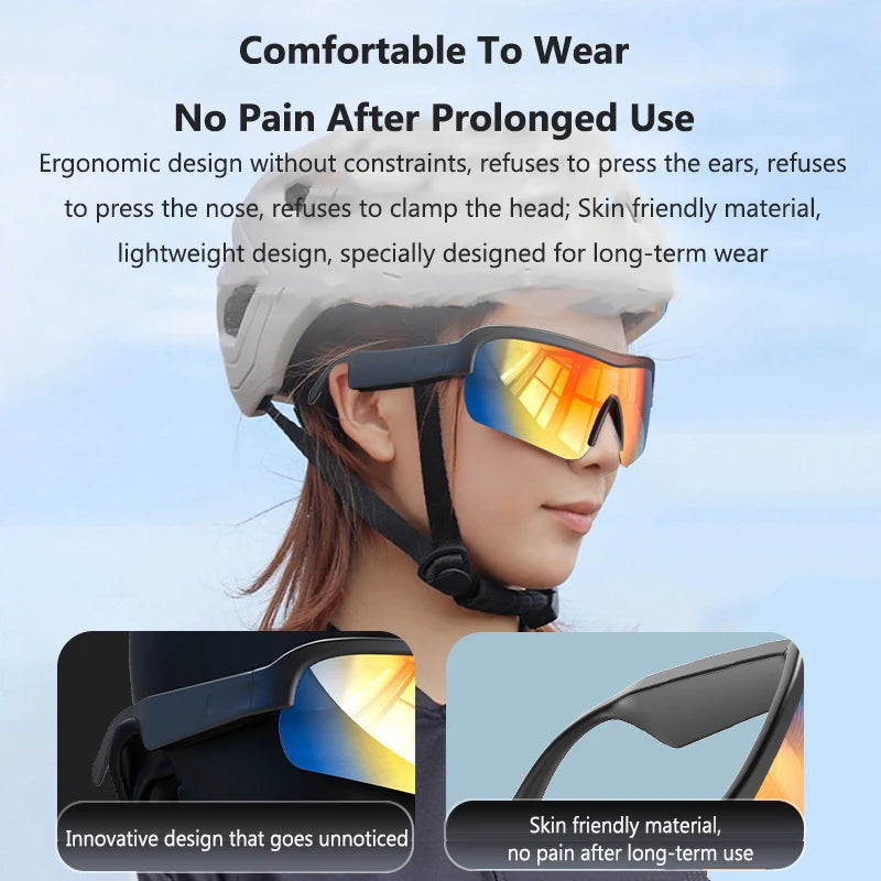 Smarte Bluetooth-Sonnenbrille mit UV-Schutz