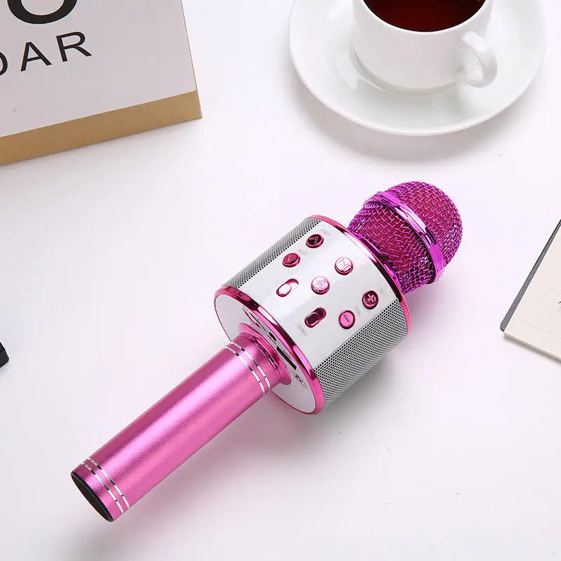 Portable Wireless Bluetooth Karaoke Microphone