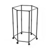 Hexagon Rotating Floor Clothes Rack