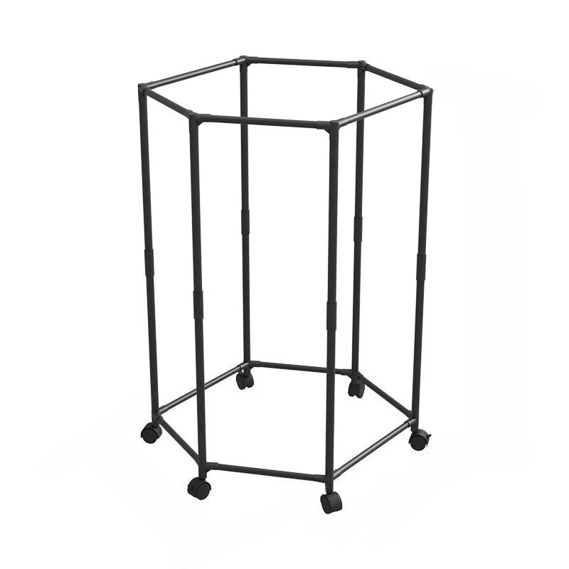Hexagon Rotating Floor Clothes Rack