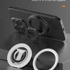 Double-Sided Magnetic Phone Ring Holder and Stand