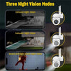 8MP PTZ Outdoor Security Camera with AI Tracking & Night Vision