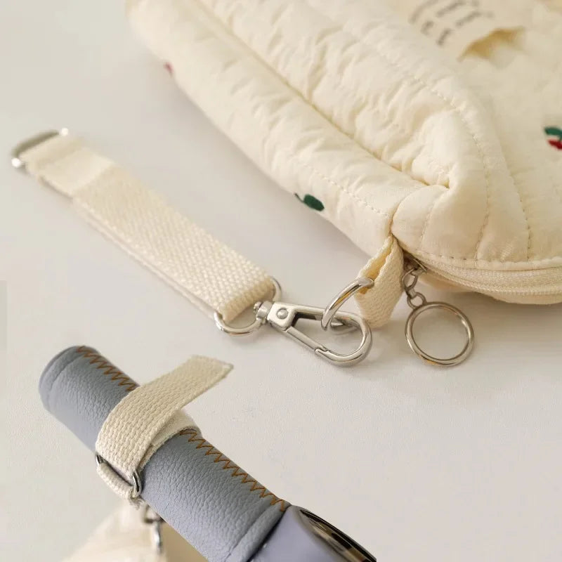 Cotton Stroller Organizer Hanging Diaper Bag