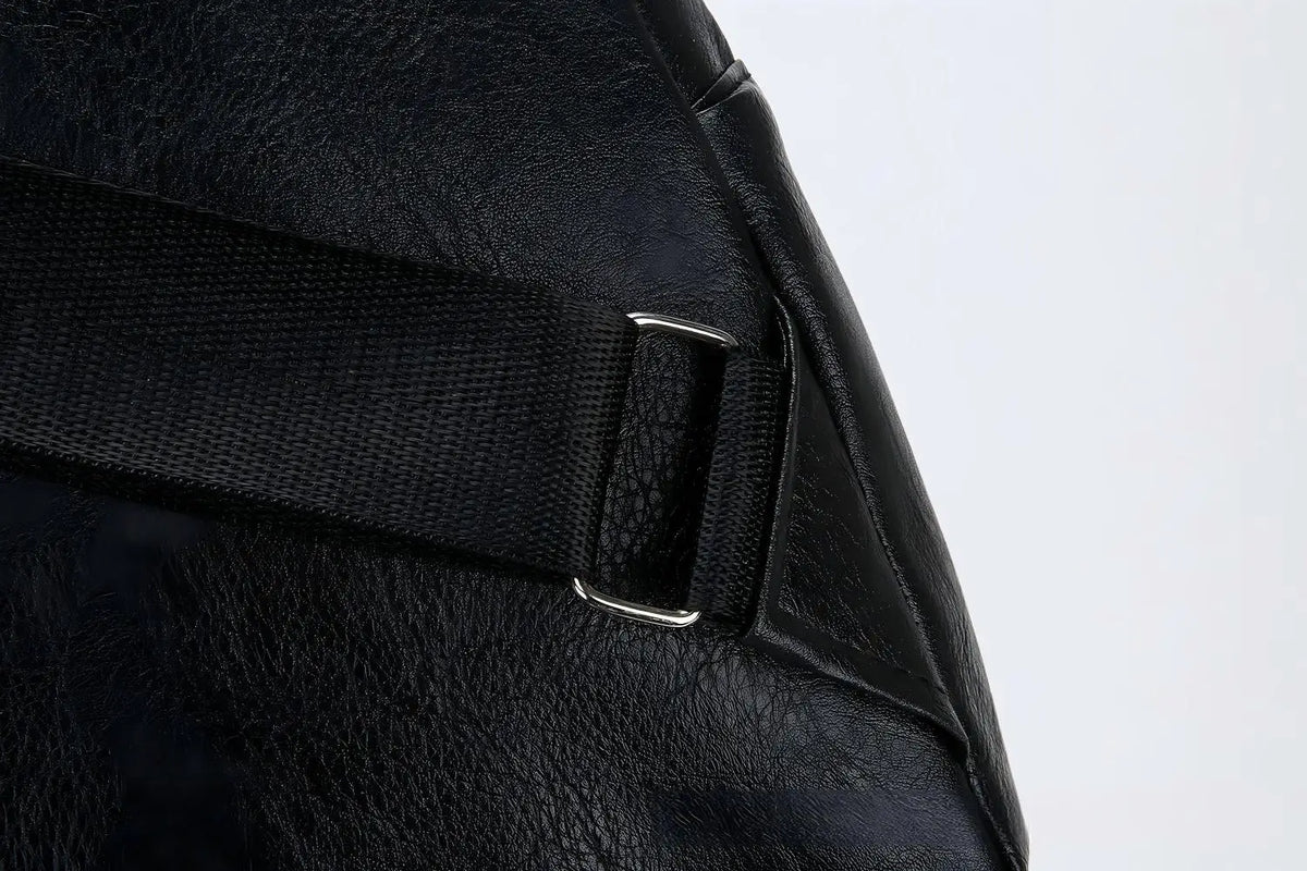 Vintage PU Leather Crossbody Satchel Bag