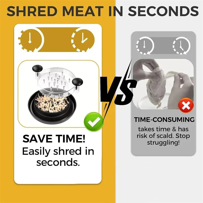 Manual Meat Shredder with Lid