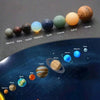 9-Planeten-Kristall-Juwelen-Dekorationsset