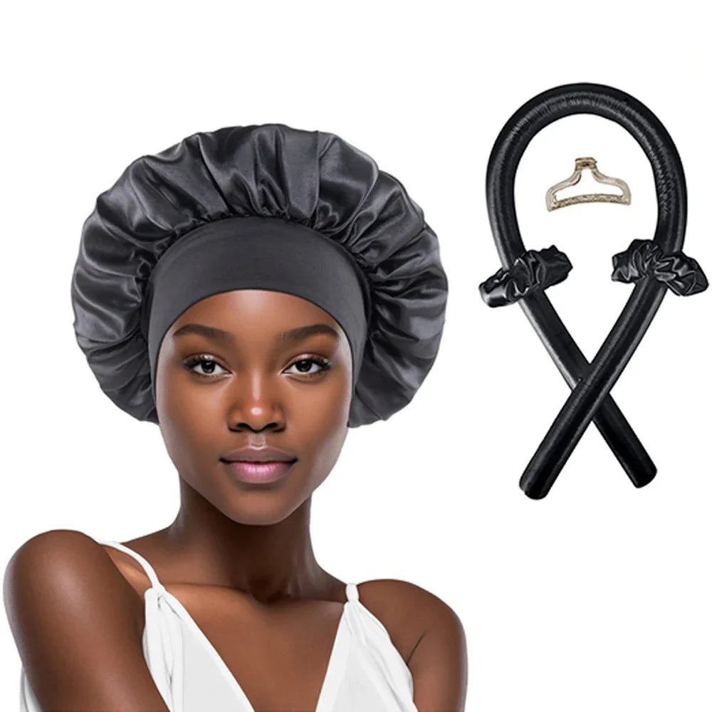 Heatless Curling Rod Headband Set