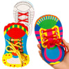 Shoelace Tying Practice Board for Kids – Learn to Tie Laces