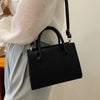 Klassische PU-Leder Crossbody-Tasche