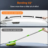 Telescopic Car Wash Brush with Rotating Chenille Head