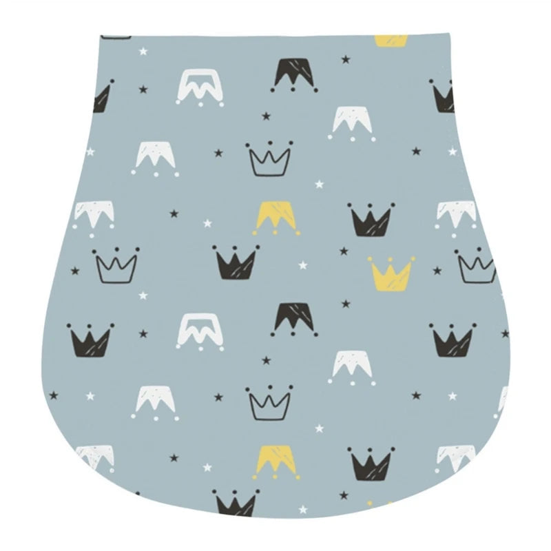 Soft Cotton Burp Cloths for Newborns (2-Pack)