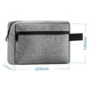 Compact Canvas Toiletry Bag