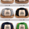 100% Organic Cotton Yarn for Knitting and Crocheting (2-Pack)